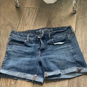 American Eagle Outfitters Women's Blue Denim Shorts